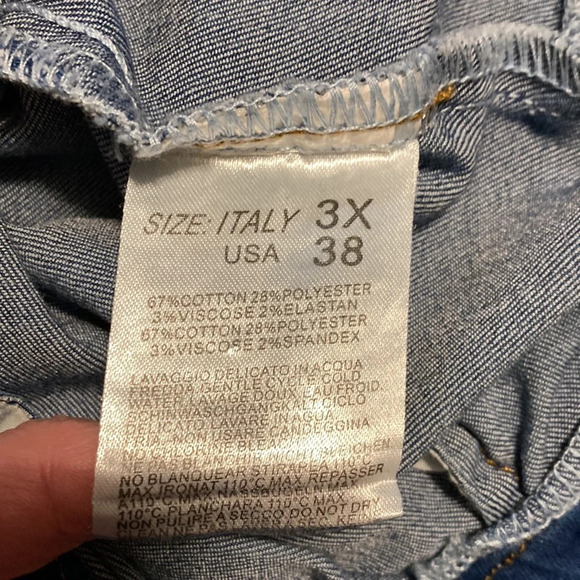 Fashion Nova Look At Me Now High Waisted Skinny Jean 38 (3X) - Picture 11 of 16